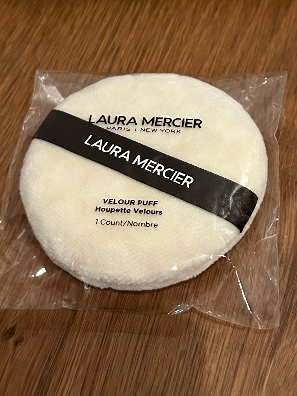 Laura Mercier Ivory Velour Powder Puff